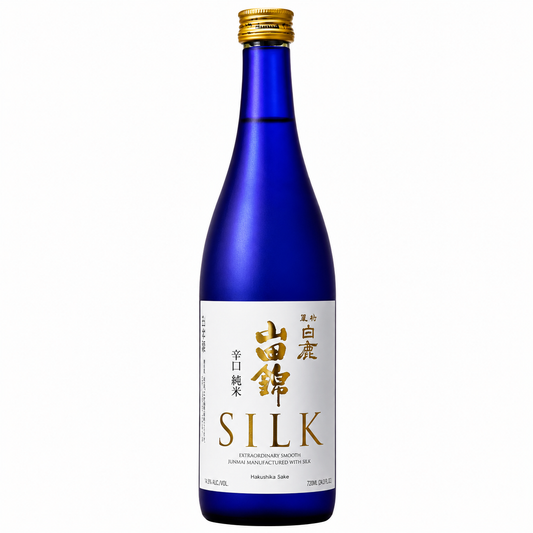 Sake Hakushika Junmai Yamadanishiki Silk 720ml - Hakushika