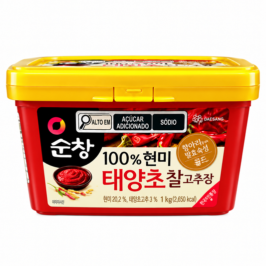Pasta de Pimenta Coreana Gochujang Sunchang Daesang 1kg Original