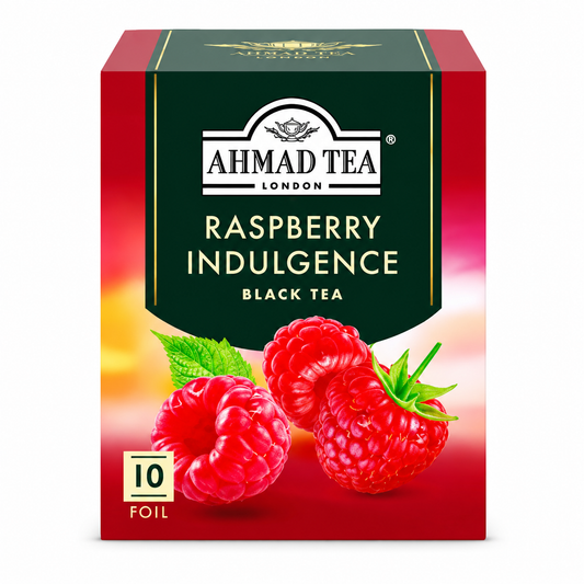 Cha Preto de Framboesa Indulgence 20g - Ahmad Tea