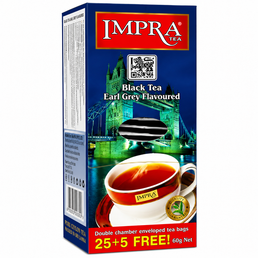 Cha Preto Earl Grey 60g - Impra