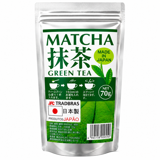 Chá Verde Matchá em Pó 70g Kawahara