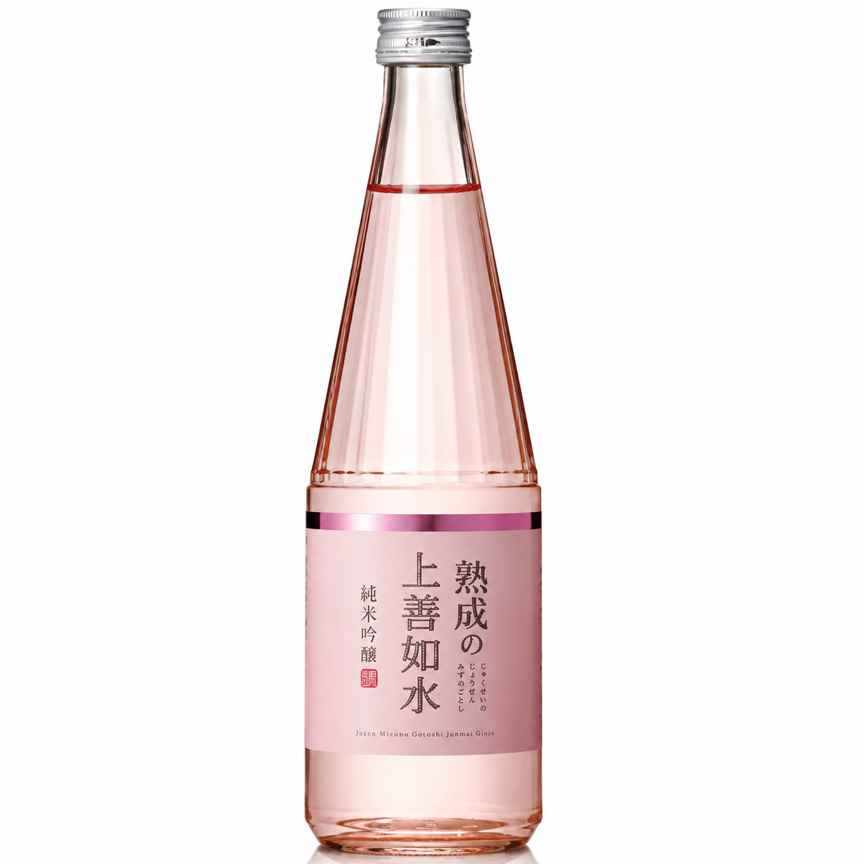 Sake Junmai Jozen Pink 720ml - Shirataki