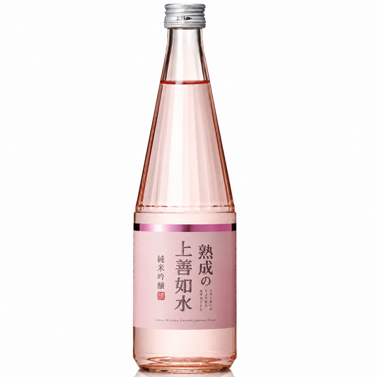 Sake Junmai Jozen Pink 720ml - Shirataki