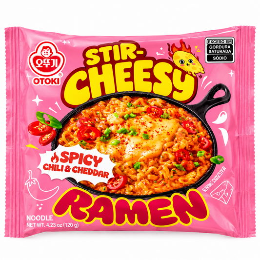 Macarrão Instantâneo Ramen Queijo Cheddar 120g Otoki