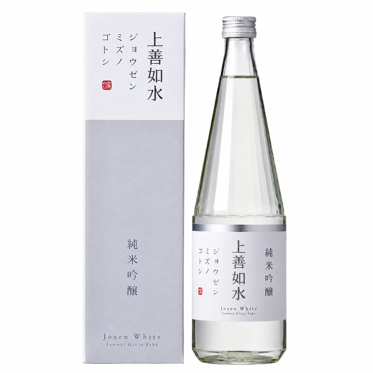 Sake Junmai Ginjo Jozen White Mizuno Gotoshi 720ml