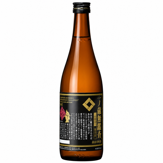 Sake Mukansa Honjozo Chokarakuchi 720ml