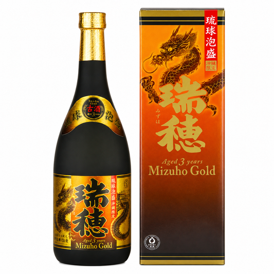 Sochu Ryukyu Awamori Gold 720ml - Mizuho