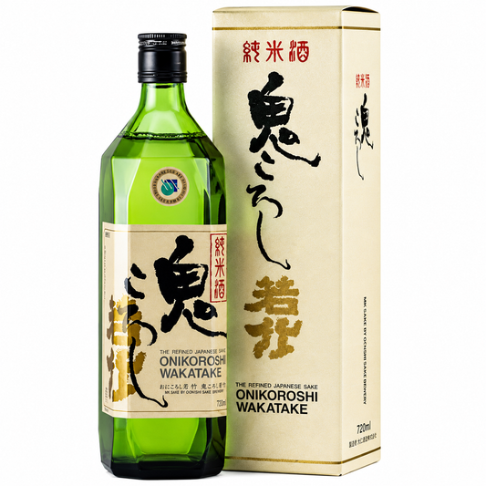 Sake Wakatake Onikoroshi Junmai Genshu 720ml