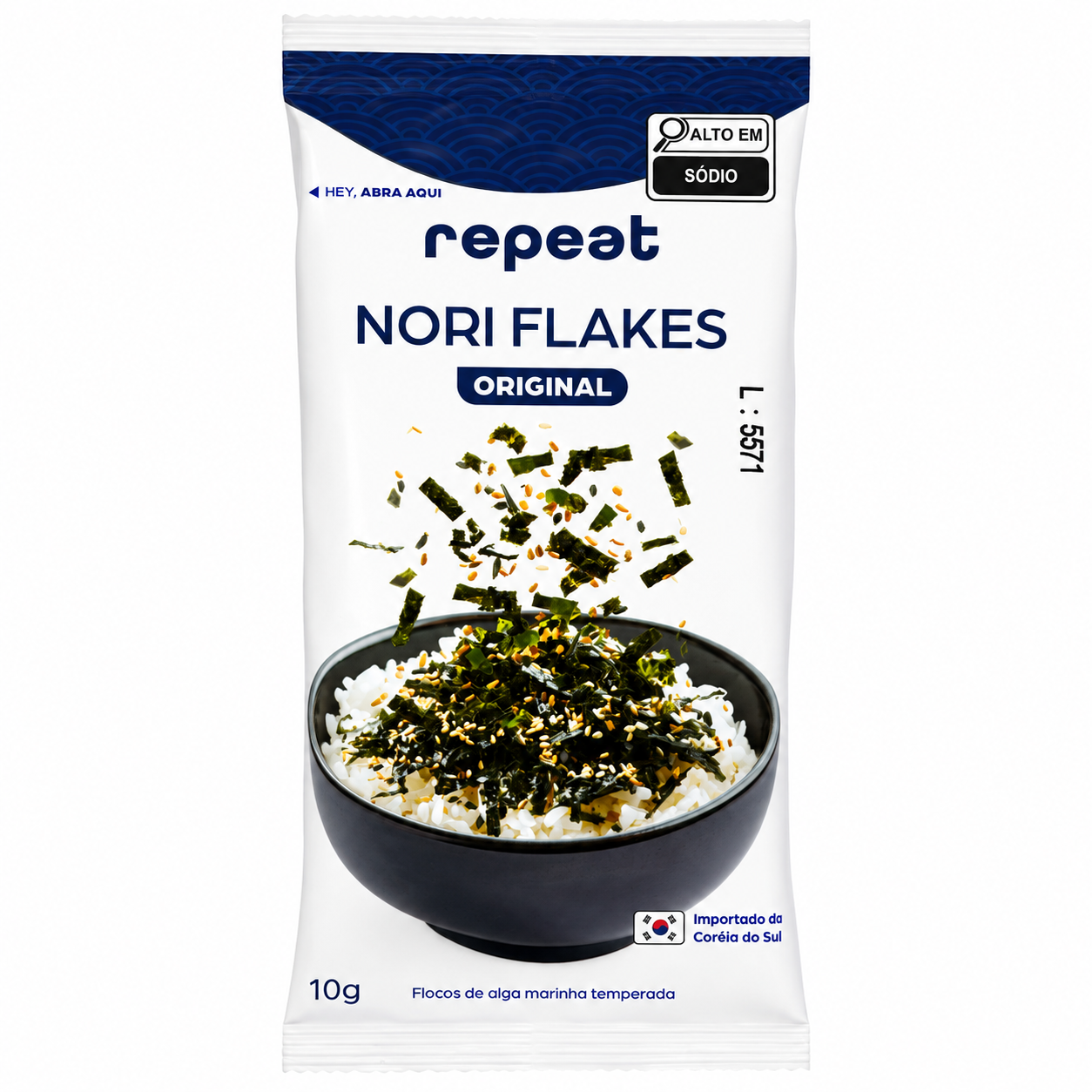 FLOCOS DE ALGA MARINHA ORIGINAL 10G REPEAT