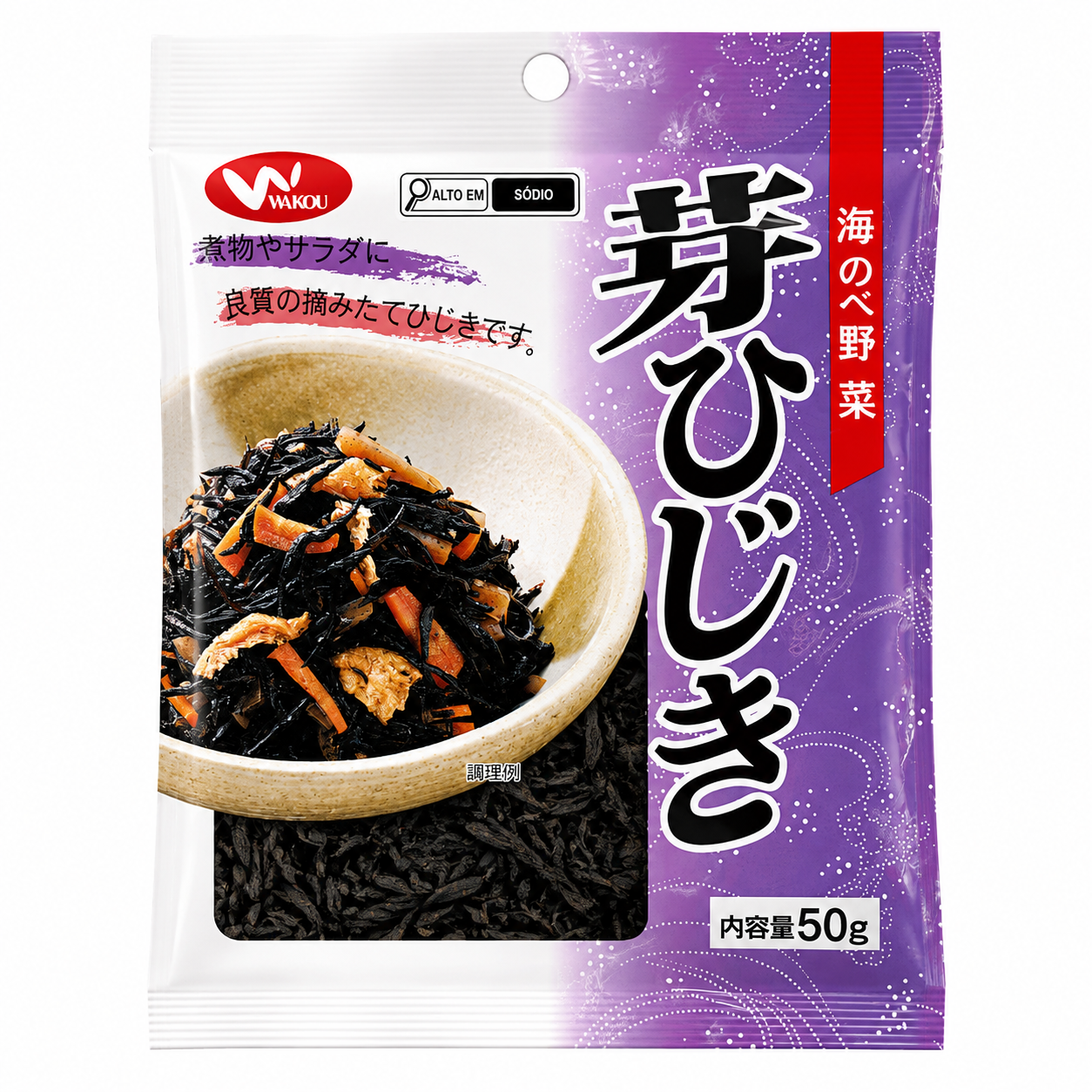 ALGA MARINHA SECA ME HIJIKI 50G