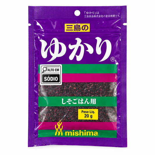 Tempero de Arroz Furikake Mishima Yukari Shiso 22g