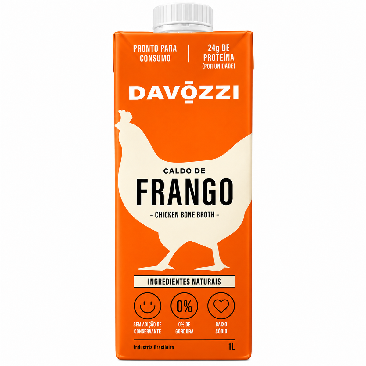 CALDO DE FRANGO NATURAL 1L DAVOZZI