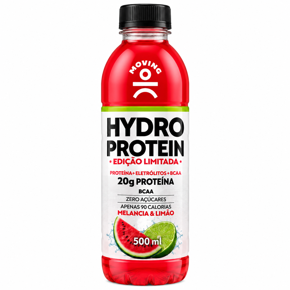 BEBIDA PROTEICA HYDRO PROTEIN MELANCIA E LIMAO 500ML MOVING