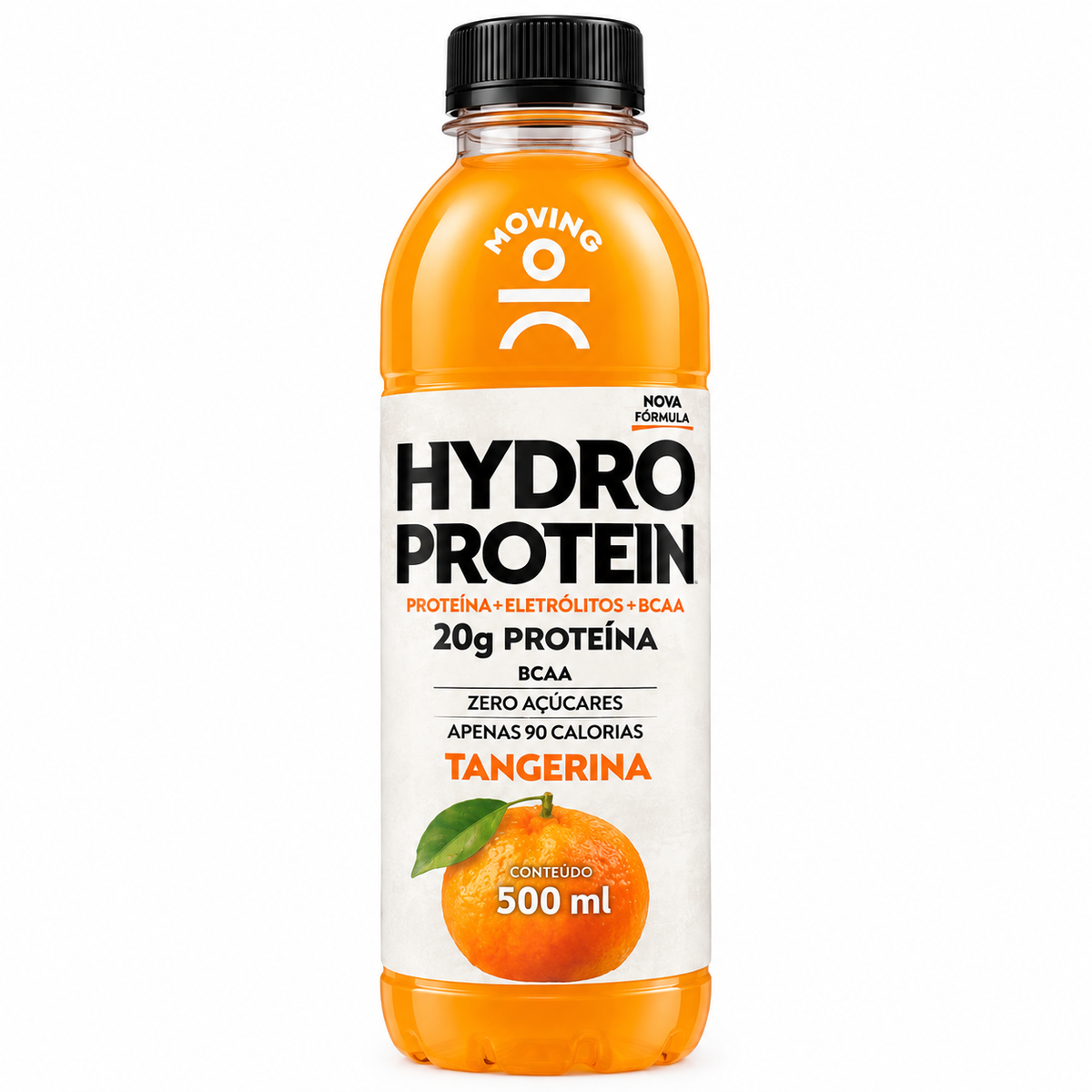 BEBIDA PROTEICA HYDRO PROTEIN TANGERINA 500ML MOVING