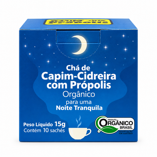 Chá Capim Cidreira com Propolis 15g Mn Propolis