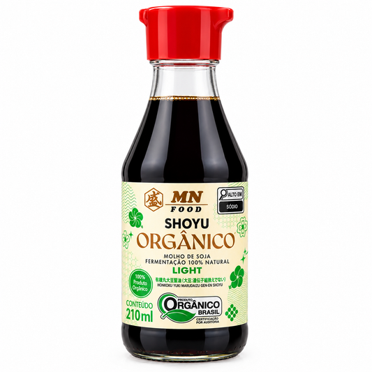 Shoyu Light Orgânico 210ml Mn Food
