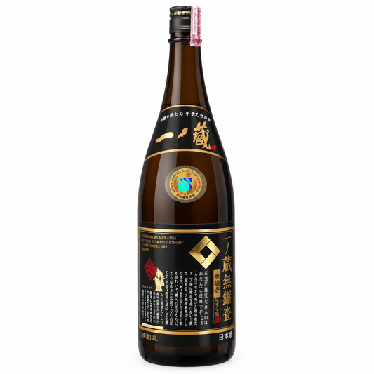 SAKE ICHINOKURA MUKANSA HONJOZO CHOKARAKUCHI 1,8L