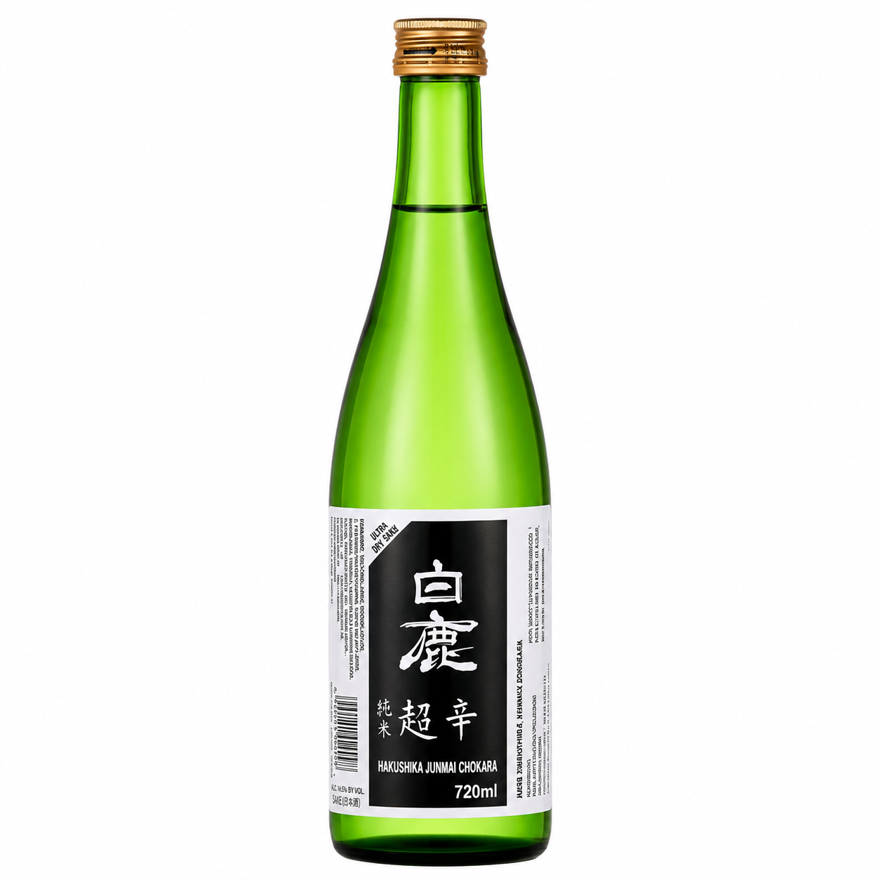 Sake Junmai Chokara 720ml - Hakushika