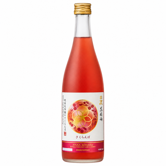 Sake Hana-kohaku Cherry 720ml - Hakushika