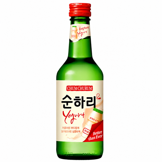 Bebida Coreana Soju Chum Churum Yogurt 360ml - Lotte