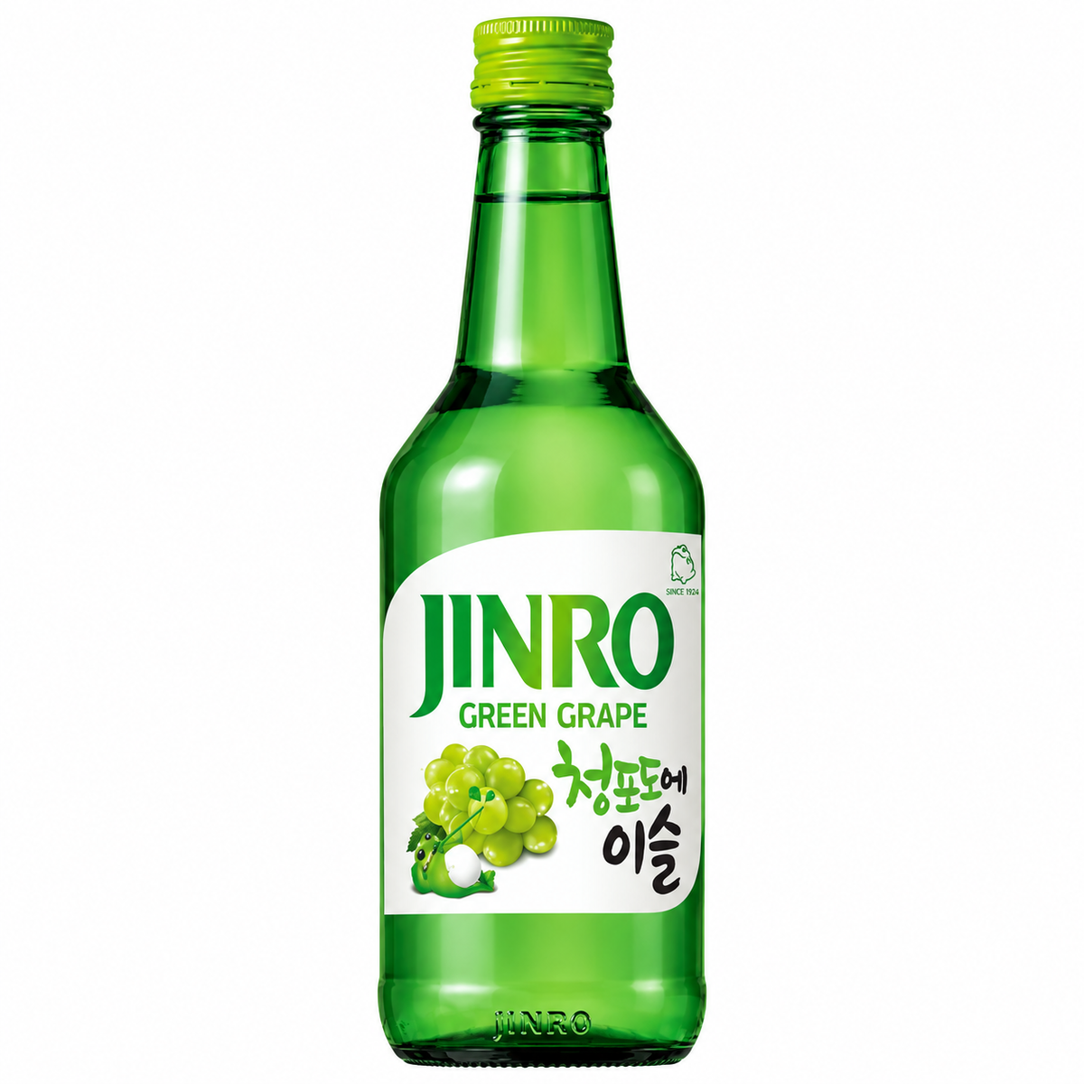 Soju Jinro Uva Verde 360ml - Destilado Coreano Premium