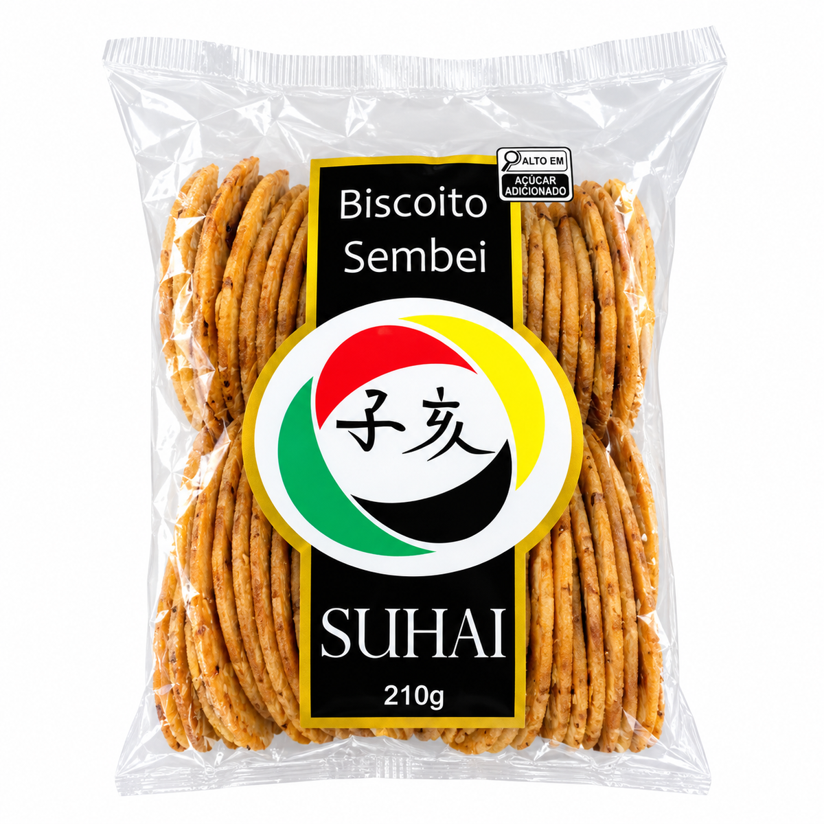 Biscoito Sembei 210g Suhai