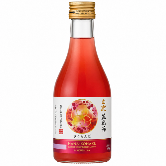 Sake Hana-Kohaku Cherry 300ml - Hakushika