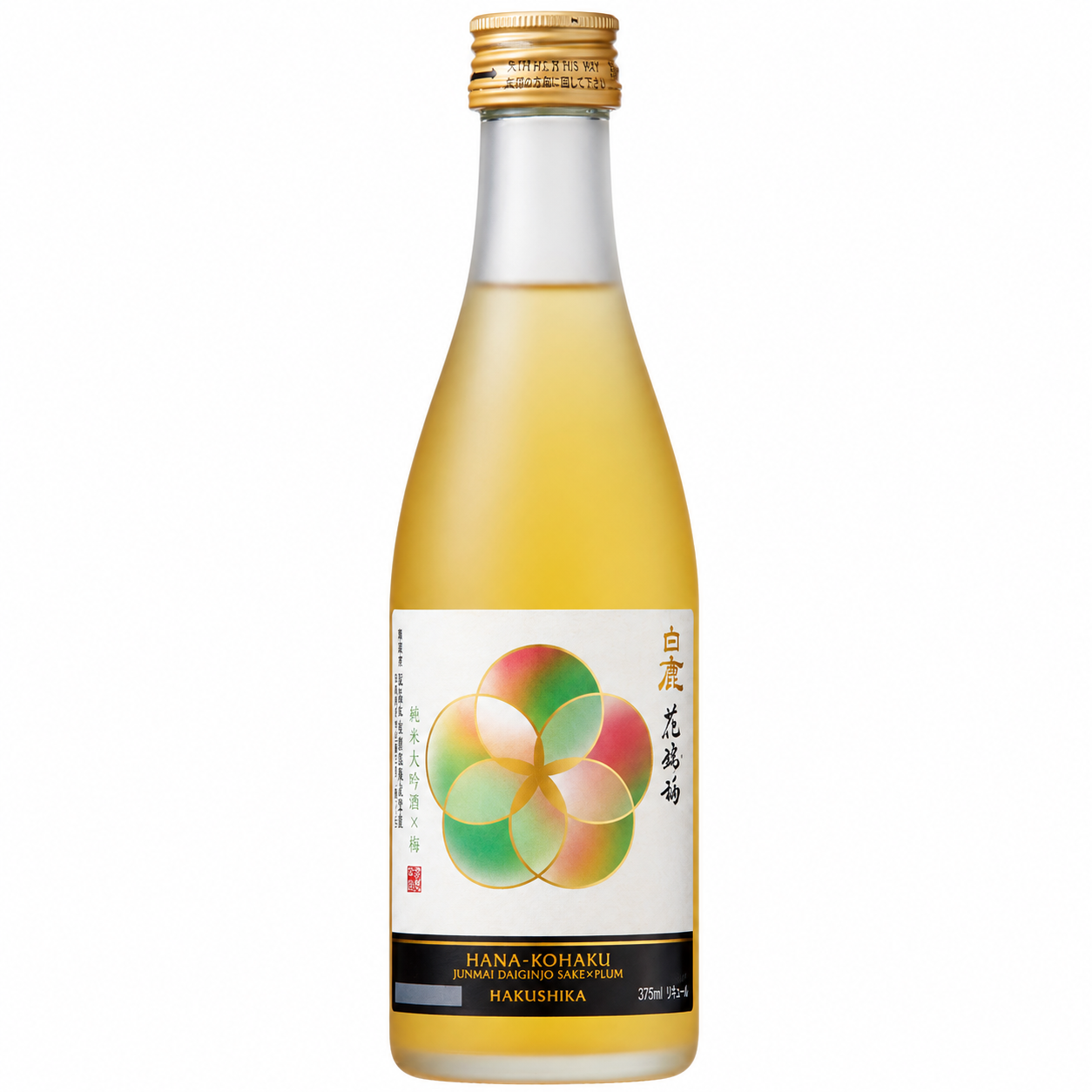 Sake Hana-Kohaku Junmai Daiginjo Plum 720ml - Hakushika