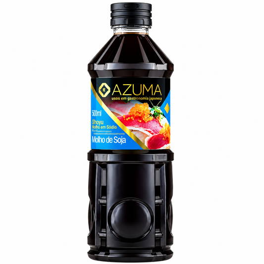 Molho de Soja Shoyu Light 500ml - Azuma