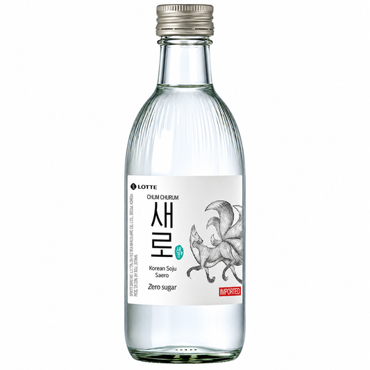 Sochu Chum Churum Zero Acucar 375ml - Lotte