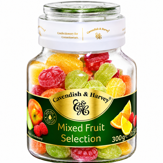 Bala de Frutas Vidro 300g - Cavendish e Harvey