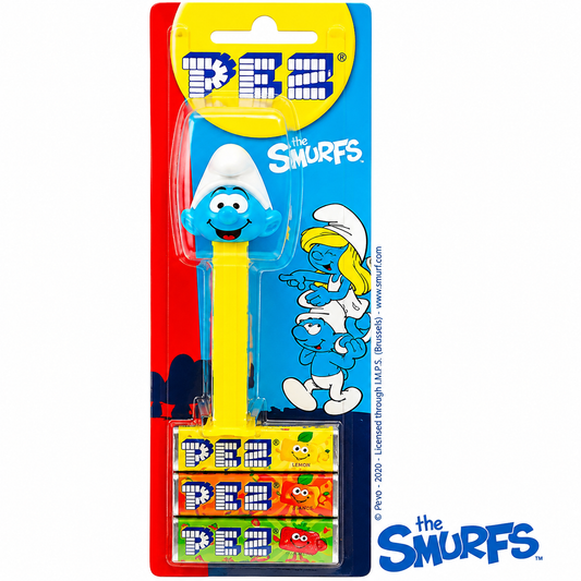 Pastilha Sabor Mor Lar Lim Smurfs Blister 25,5g Pez