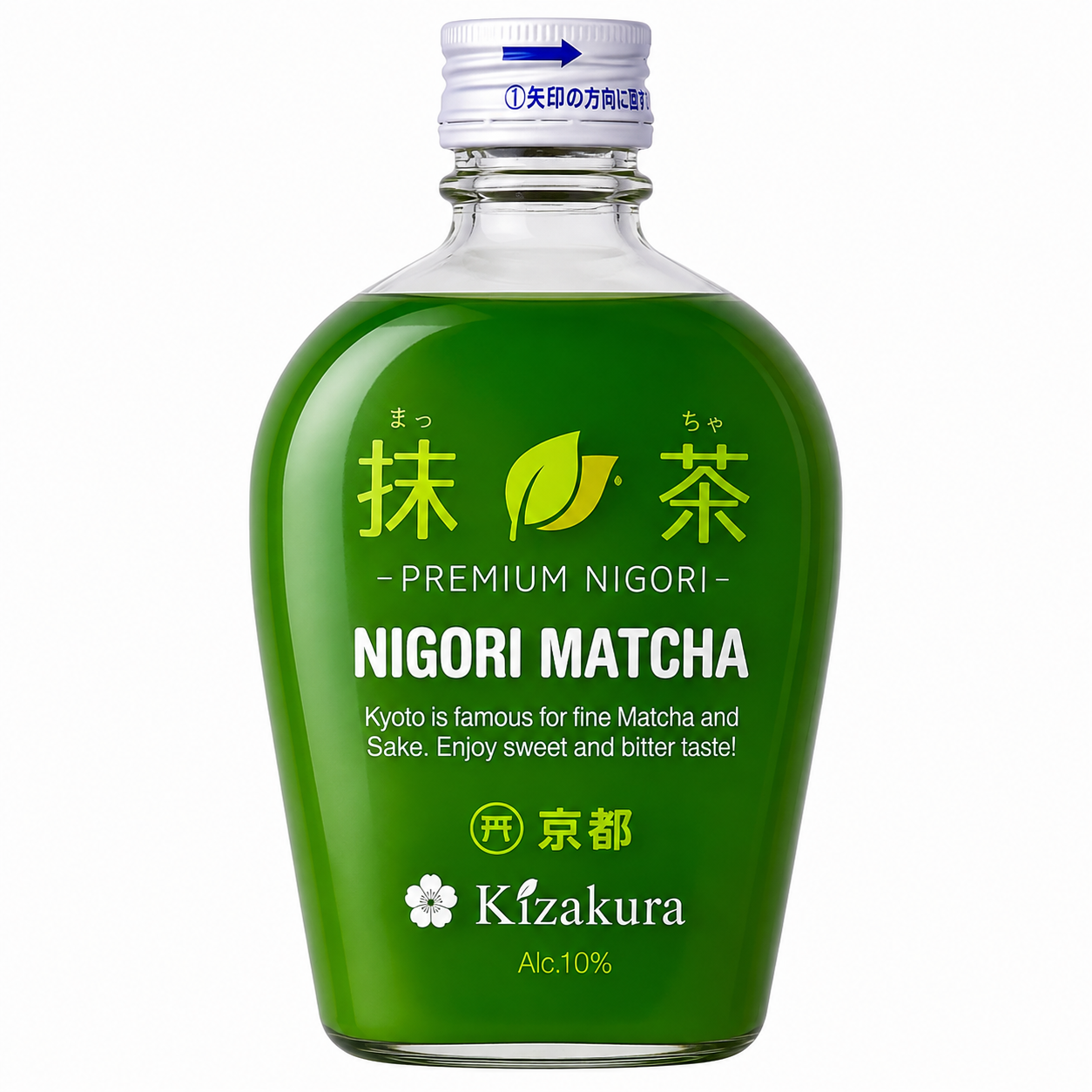 Sake Matchá Nigori 300ml - Kizakura