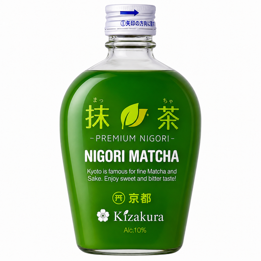 Sake Matchá Nigori 300ml - Kizakura