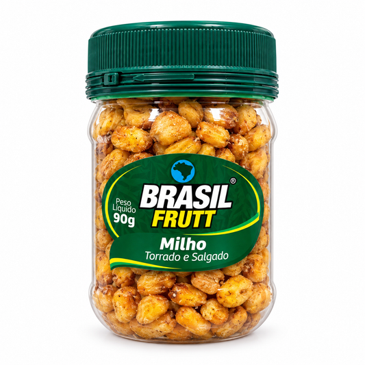 Milho Torrado e Salgado Brasil Frutt Empório Daruma 90g