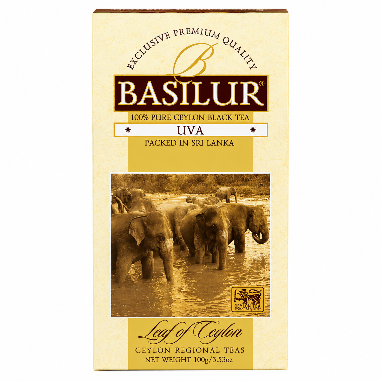 CHA PRETO DO CEILAO UVA 100G BASILUR