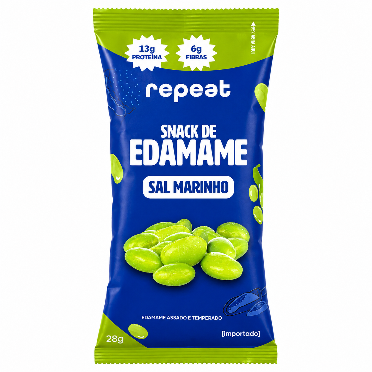 SNACK DE EDAMAME SAL MARINHO 28G REPEAT