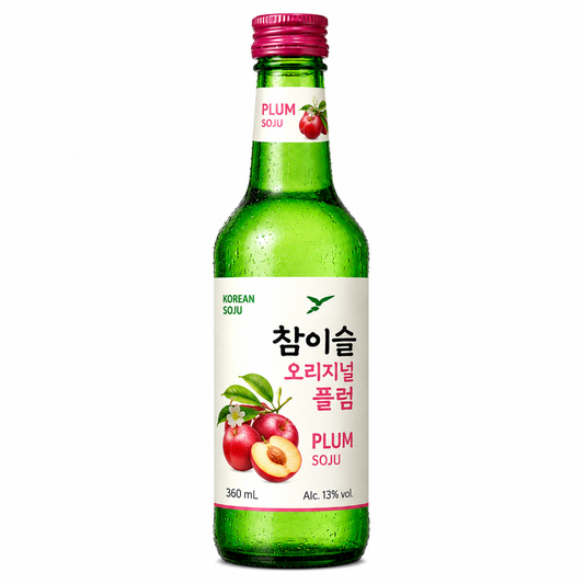 Bebida Coreana Soju Sabor Ameixa 360ml