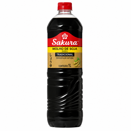 Molho Shoyu Tradicional 1L Sakura