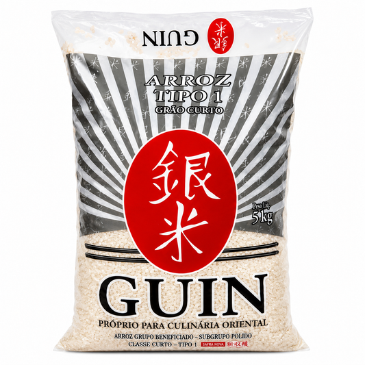 ARROZ GRAO CURTO ORIENTAL GUIN 5KG CAMIL