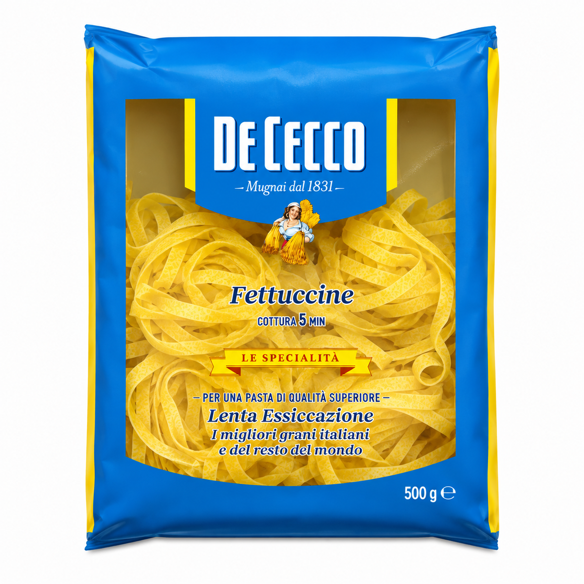 Macarrão Fettuccine De Cecco 500g - Massa Italiana Premium