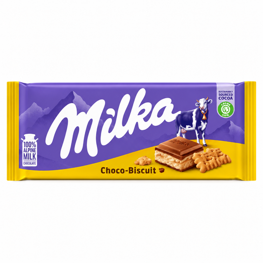 Chocolate Cream e Biscuit 100g Milka