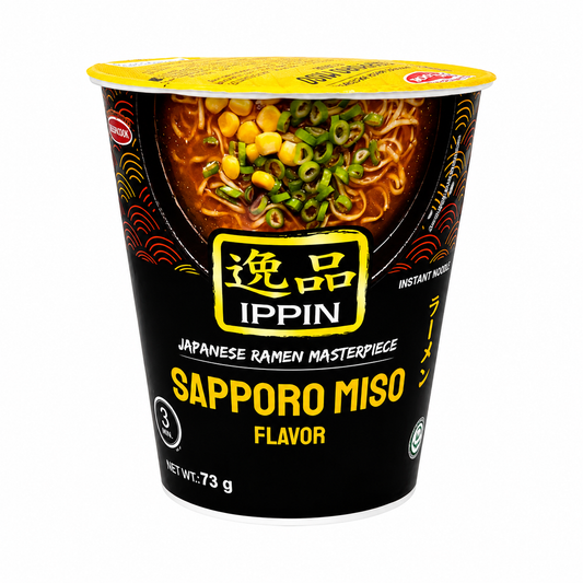 MACARRAO INSTANTANEO IPPIN CUP SAPPORO MISSÔ 73G ACECOOK