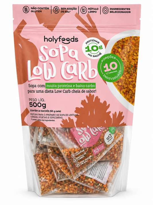 Mistura para Sopa Low Carb 500g HolyFoods