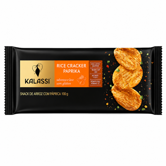 Snack de Arroz com Paprica 100g - Kalassi
