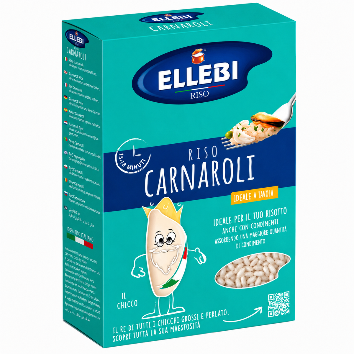 Arroz Carnaroli 500g - Ellebi
