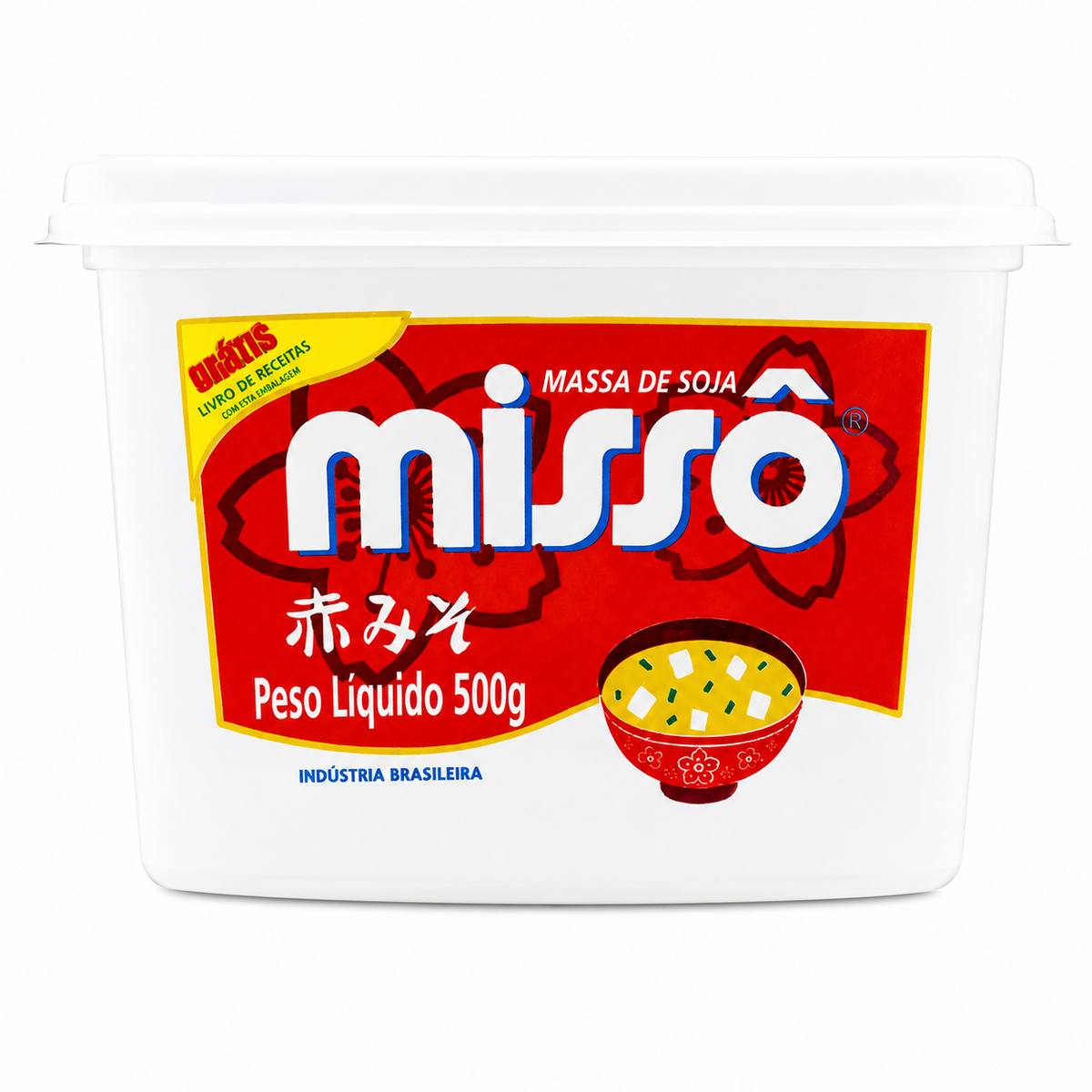 Massa de Soja Misso Aka 500g - Sakura