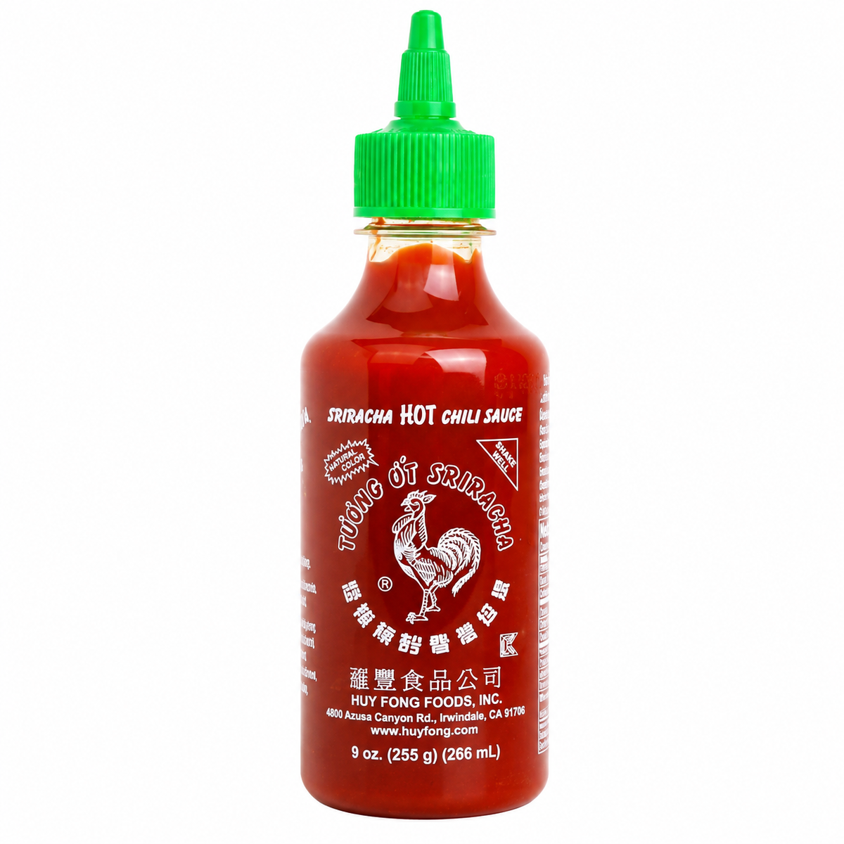 Molho de Pimenta Sriracha Hot Chili Sauce 255g - Huy Fong