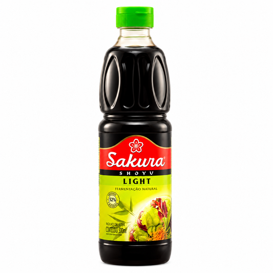 Molho Shoyu Light 500ml - Sakura