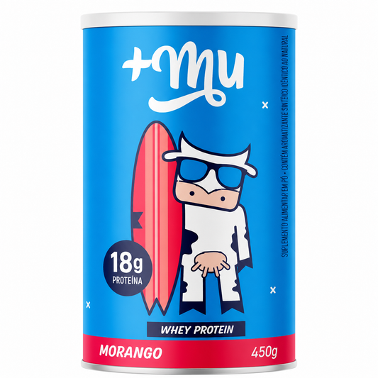 Suplemento Alimentar Sabor Morango 450g - MaisMu